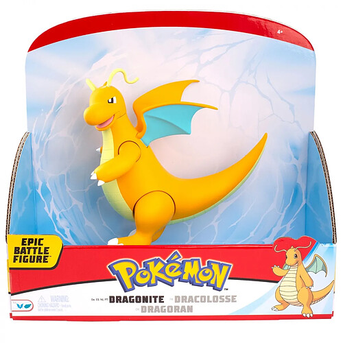 Jazwares Pokémon - Figurine Epic Dracolosse 30 cm