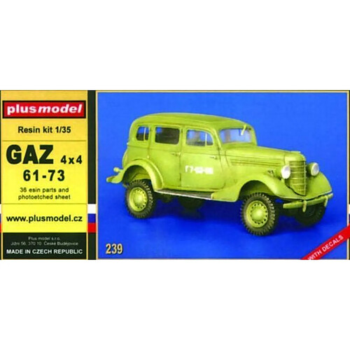 GAZ 4x4 61-73 - 1:35e - Plus model