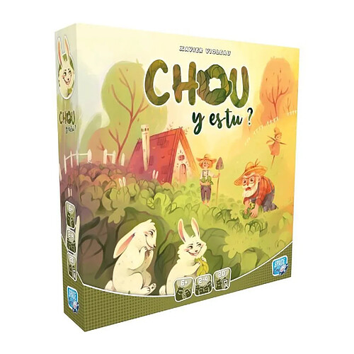 Chou y es tu - Asmodee - Jeu simple d'observation et de strategie - Des 6 ans