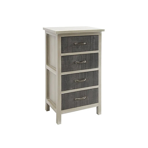 Aubry Gaspard Commode 4 tiroirs en pin et medium.