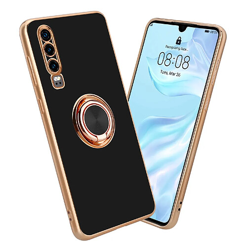 Cadorabo Coque Huawei P30 Etui en Noir