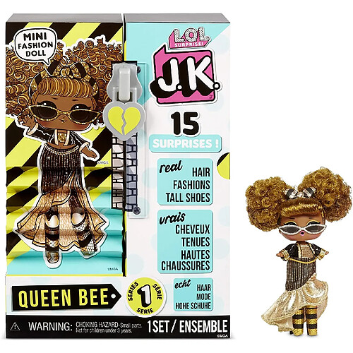 Zapf Creation AG Zapf Creation 570783E7C - L.O.L. Surprise J.K. Doll- Queen Bee