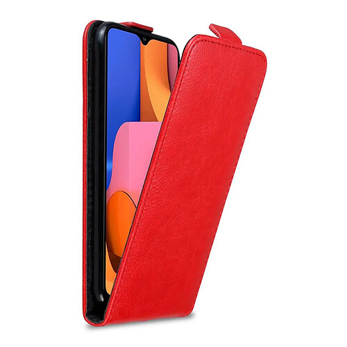 Cadorabo Coque Samsung Galaxy A20s Etui en Rouge