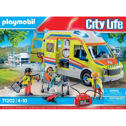 Playmobil® 71202 Ambulance effets lumineux