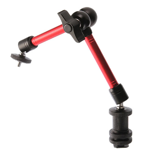 Bras Magique articulé Professionnelle de DSLR vidéo 28.5cm avec 1/4 Vis Stantard pour Monter écran, Moniteur, éclairage de caméra et Microphone