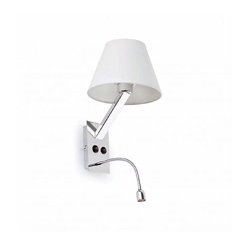 faro Aplique murale blanche Moma 1 ampoule