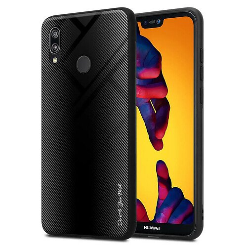 Cadorabo Coque Huawei P20 LITE 2018 / NOVA 3E Etui en Noir