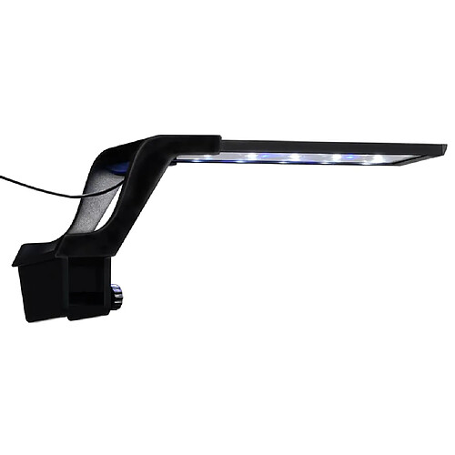 vidaXL Lampe à LED d'aquarium avec pince 25-45 cm Bleu et blanc