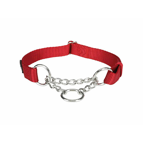 TRIXIE Collier dressage S/M - Rouge