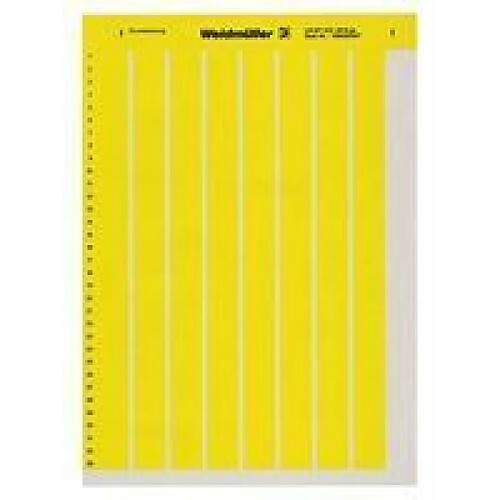 Weidmüller Kabel-Etikett LaserMark 10 x 26mm Farbe Beschriftungsfeld: jaune 1686401687LM MT300 26X10