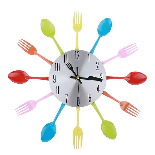 Spoon Fork Home Horloge murale