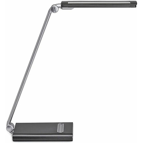 MAUL Lampe de bureau à LED MAULpure, dimmable, argent ()