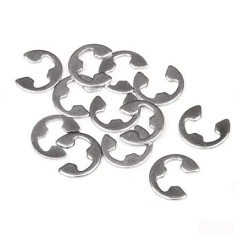 E-Clips 2.5 Circlips type E Ref 02037 pour voiture RC 1/10ème HSP et Amewi