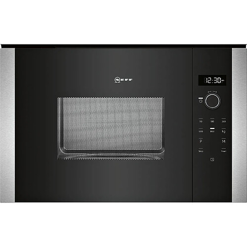 Micro-ondes encastrable 20l 800w noir - hlawd23n0 - NEFF