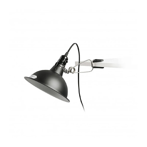 faro Lampe de bureau noire Pepper 1 ampoule