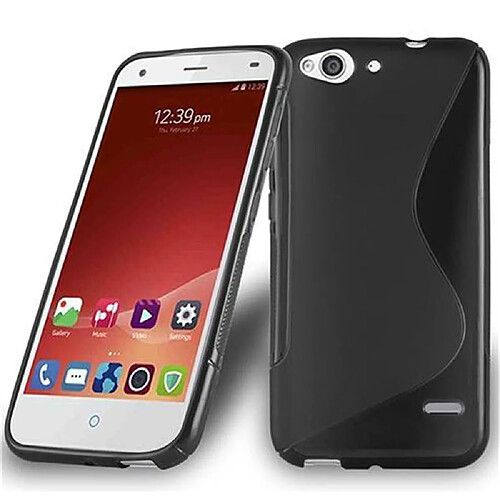 Cadorabo Coque ZTE Blade S7 Etui en Noir