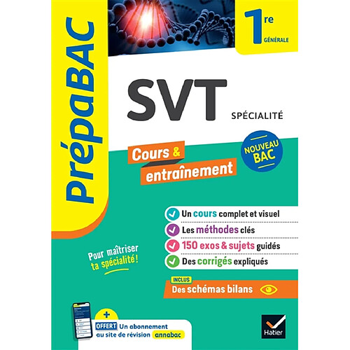 SVT spécialité 1re générale : nouveau bac · Occasion