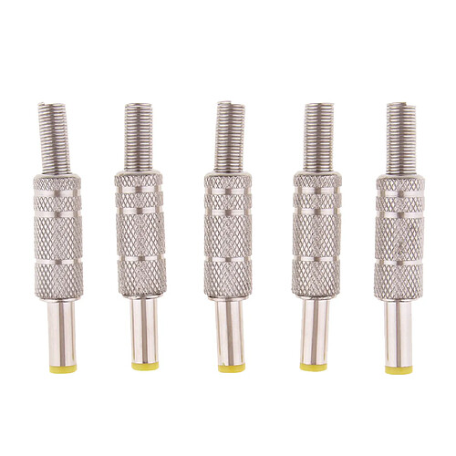 5 Pièces Adaptateur de Prise Mâle 5mm 5 Mm Convertisseur Audio