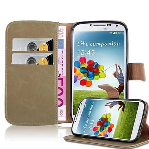 Cadorabo Coque Samsung Galaxy S4 Etui en Marron