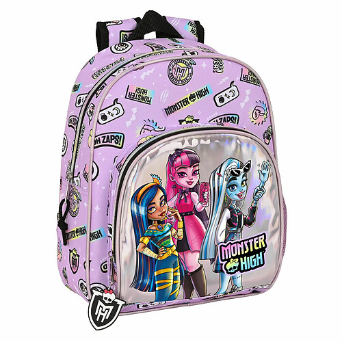 Cartable Monster High Best boos Lila 28 x 34 x 10 cm