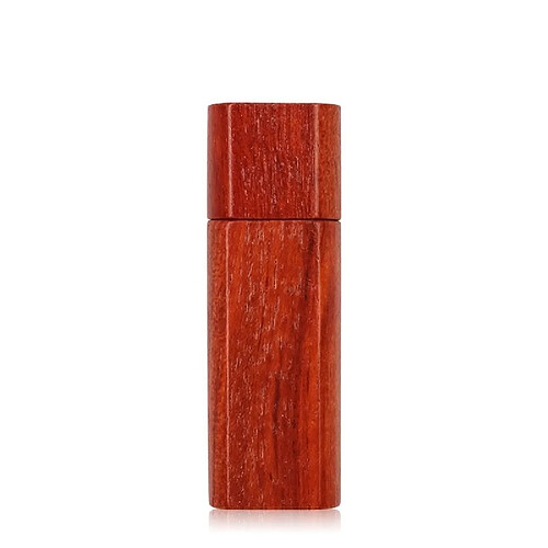 Wewoo Clé USB USB créative en bois MicroDrive 128 Go USB 2.0 créatif de rose