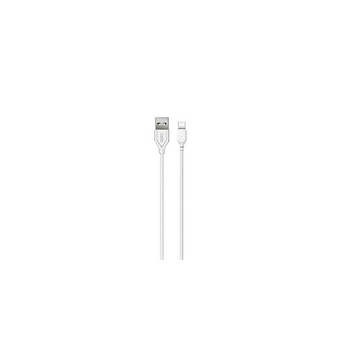 DATA CABLE LIGTHNING XO 2,1A BLANC 1 METRE