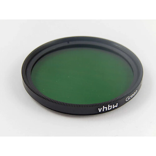 vhbw Filtre couleur vert universel 37mm pour objectif photo Canon, Casio, Pentax, Olympus, Panasonic, Sony, Nikon, Fuji / Fujifilm