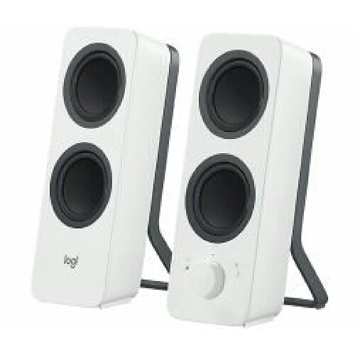 Logitech Z207 5W Blanc haut-parleur (Logitech Z207 - Speakers - for PC - 2.0-channel - wireless - Bluetooth - 5 Watt (Total) - white)