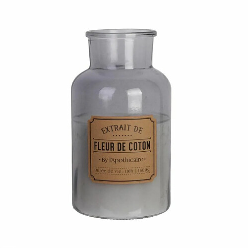 Paris Prix Bougie Parfumée Apothicaire 1600g Fleur de Coton