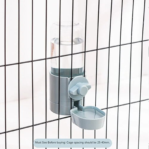 Universal Animaux de compagnie Cage pour chats Alimentation pour chiens Bol pour chiens Chats Chiens Lapins Alimentation automatique pour chiots et chatons Alimentation pour chats & 124 ;(Bleu)