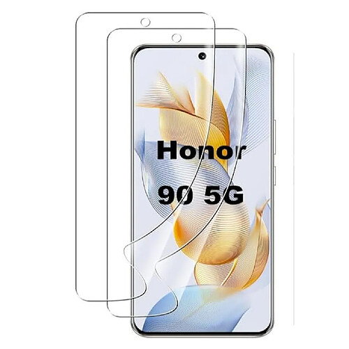 Htdmobiles Verre trempe pour Huawei Honor 90 5G - [Lot de 2] film de protection transparent