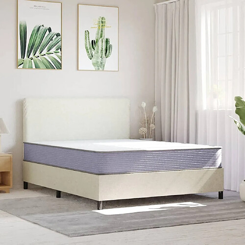 Maison Chic Matelas en mousse moyennement pour chambre, Matelas doux 160x200 cm -GKD23269