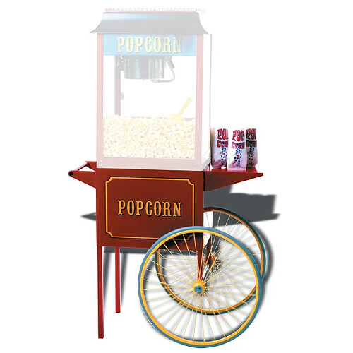 Chariot pour machine à Pop-Corn - Sofraca