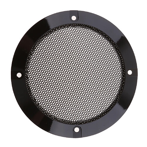 Cas de haut-parleur Grilles de couverture noir