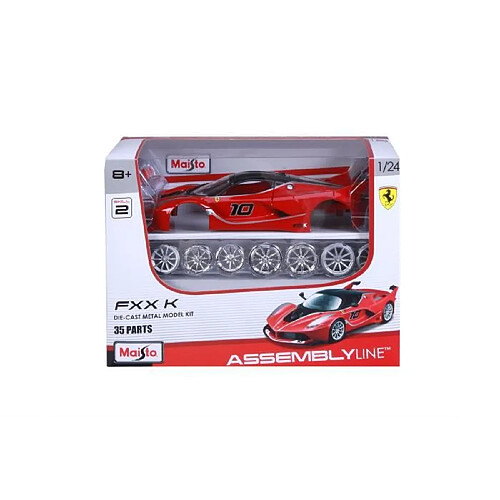 MAISTO Kit métal Maisto - Véhicule a monter Ferrari FXXK a l'échelle 1/24eme