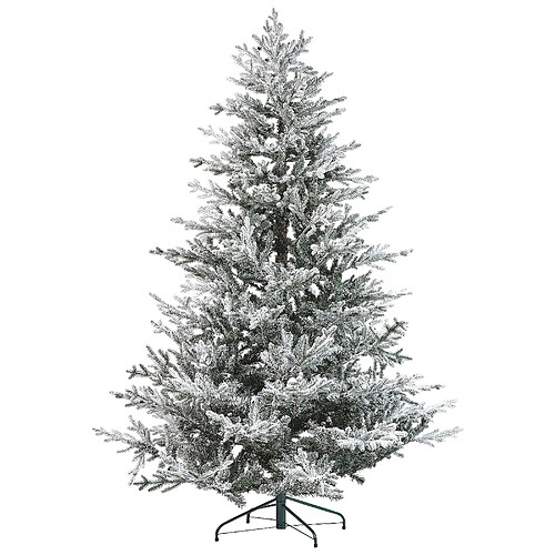 Beliani Sapin de Noël BRISCO 210 cm Blanc