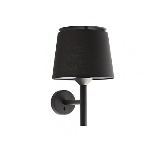 faro Lampe avec abat jour Savoy Diffuseur Acier,corps Acier,Tissu 39,2 Cm