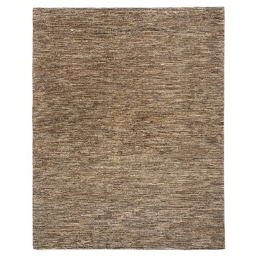 Vidal Tapis de laine 251x201 brun Juma