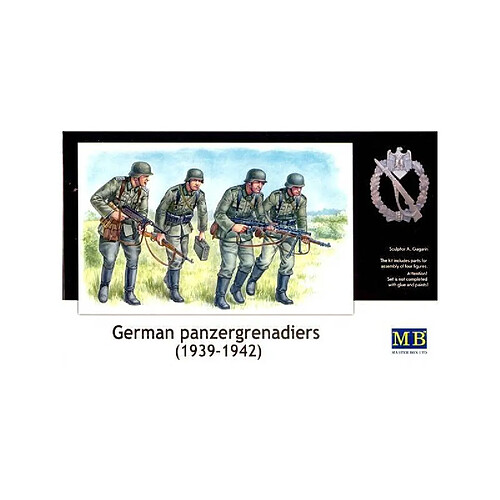 Master Box Figurine Mignature German Panzergrenadiers 1939-1942