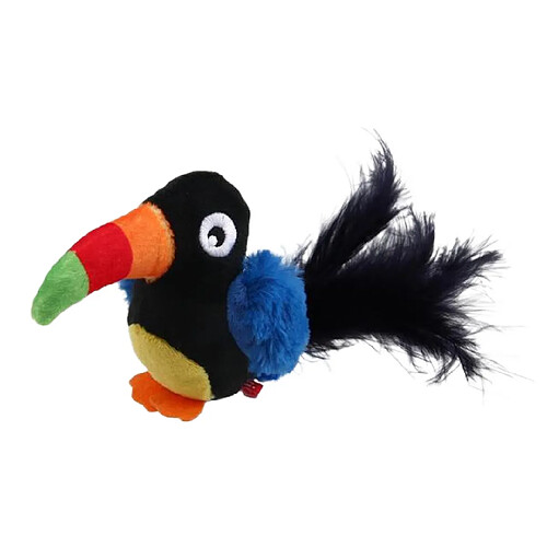 Universal Voix automatique perroquet oiseau jouets interactifs jouets électroniques pour chat morsure douce jouets amusants à mâcher fournitures pour animaux de compagnie |