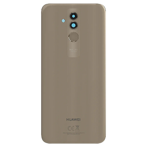 Avizar Clappio Vitre arrière de remplacement pour Huawei Mate 20 Lite Dorée