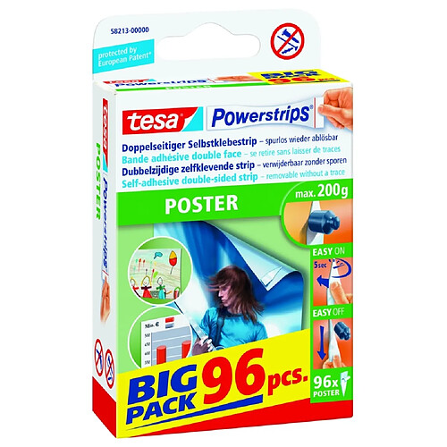 Crochet TESA Powerstrips x96