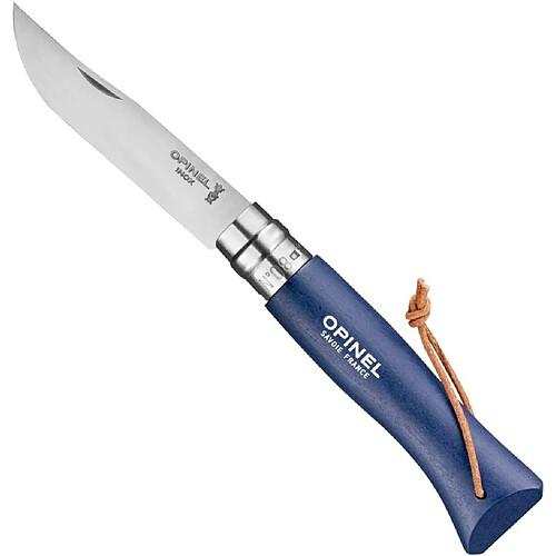 Couteau Opinel Baroudeur Colorama - N8 Bleu foncé