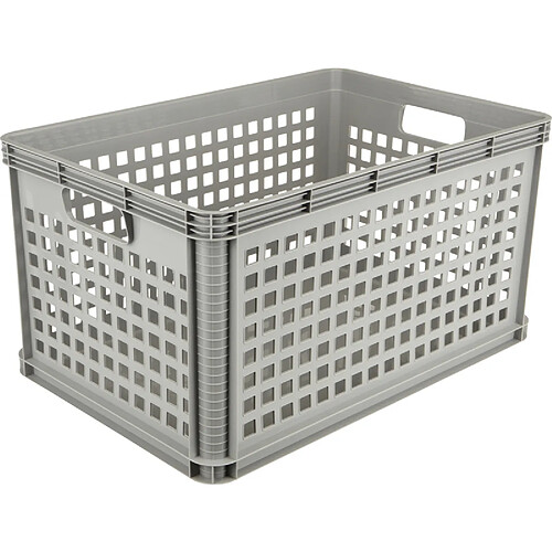 keeeper Caisse de rangement 'robert', 64 litres, gris clair ()