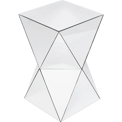 Karedesign Table d'appoint Luxury Triangle argent Kare Design