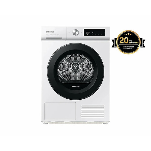 Sèche-linge hublot SAMSUNG DV90BB5245AW Blanc