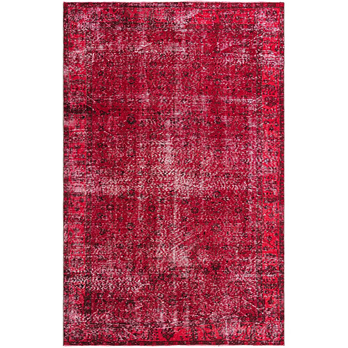 Vidal Tapis de laine 264x170 rouge Ultra Vintage