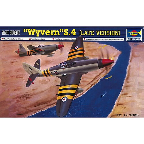 Westland Wyvern S. 4 Späte Version- 1:48e - Trumpeter