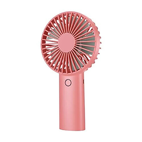 Mini Ventilateur Portatif avec Batterie Rechargeable de 4000 mAh, Ventilateurs à Poignée Personnelle à 3 Vitesses Ventilateur Électrique USB Intérieur et Extérieur pour le Sport à Domicile au Bureau