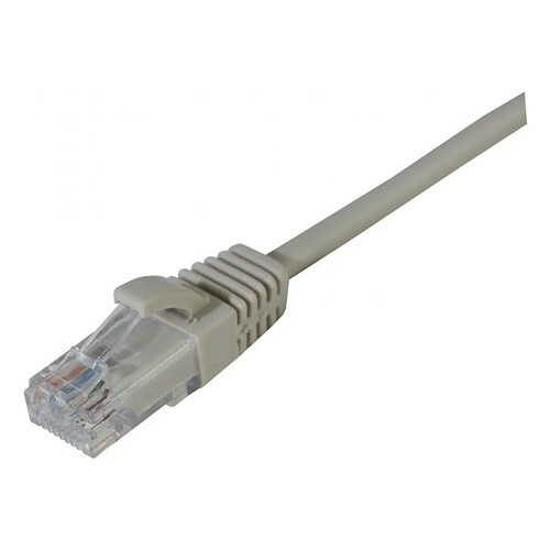 Abi Diffusion Cordon RJ45 catégorie 6 U/UTP LSOH snagless gris - 3 m